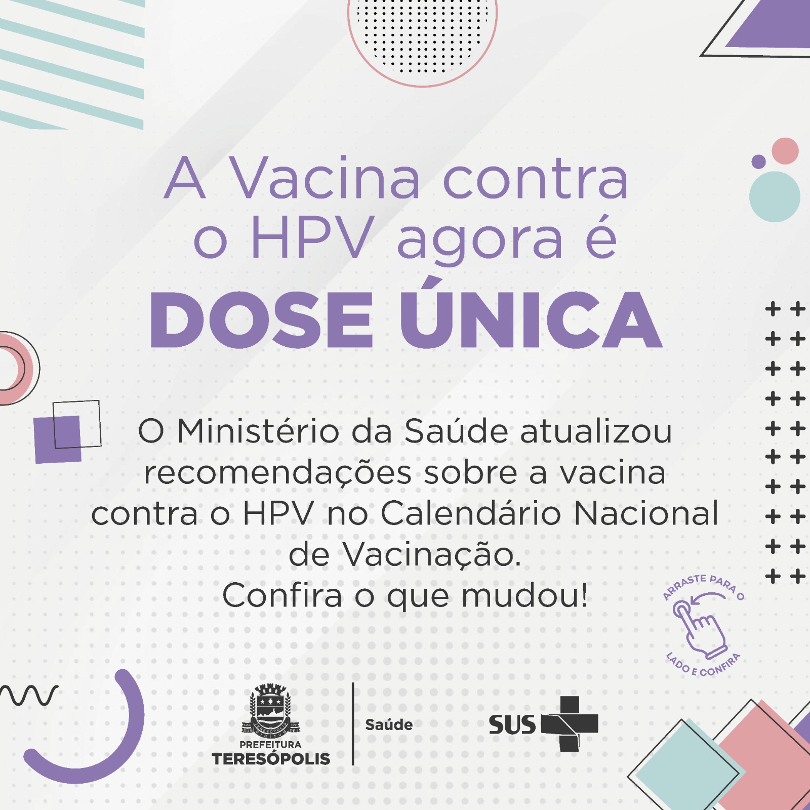 Teresópolis reforça campanha de imunização contra o HPV