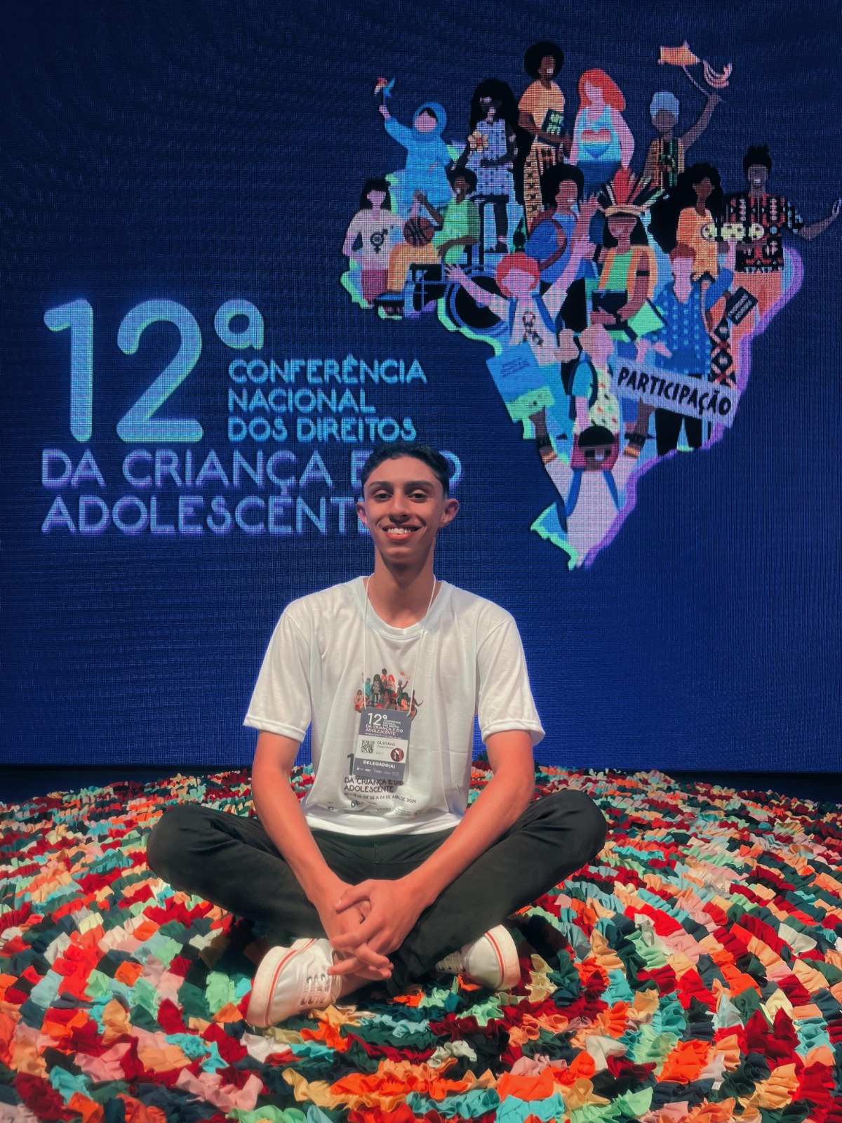 Jovem do Novo PROMAJ Participa da 12ª Conferência Nacional dos Direitos da Criança e do Adolescente em Brasília