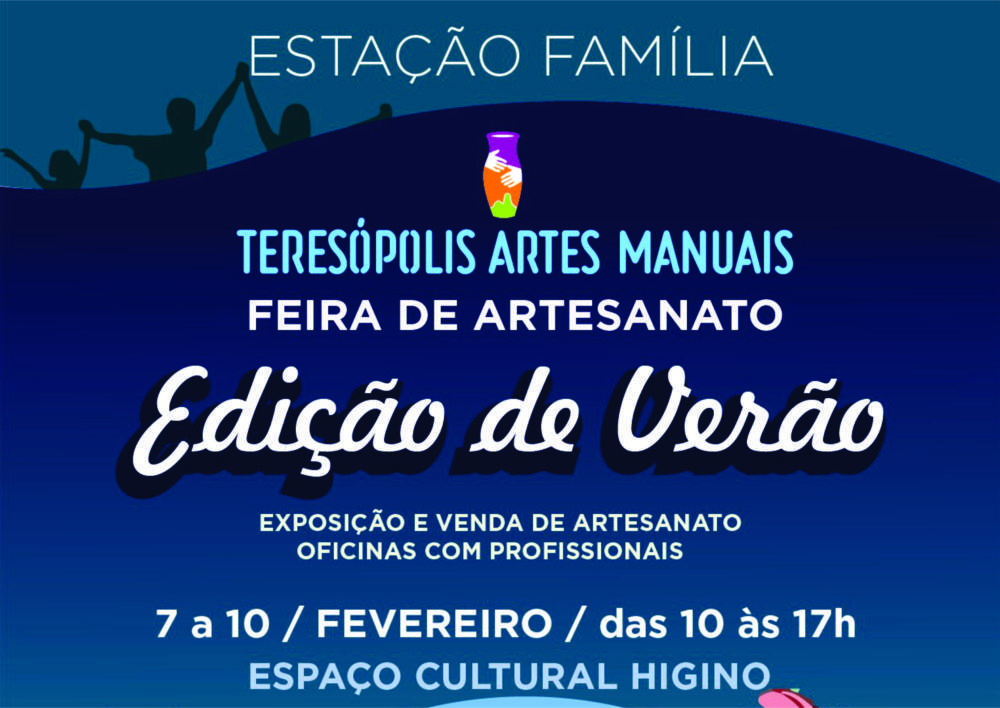 Prefeitura realiza Edição Verão da Feira Artes Manuais Teresópolis