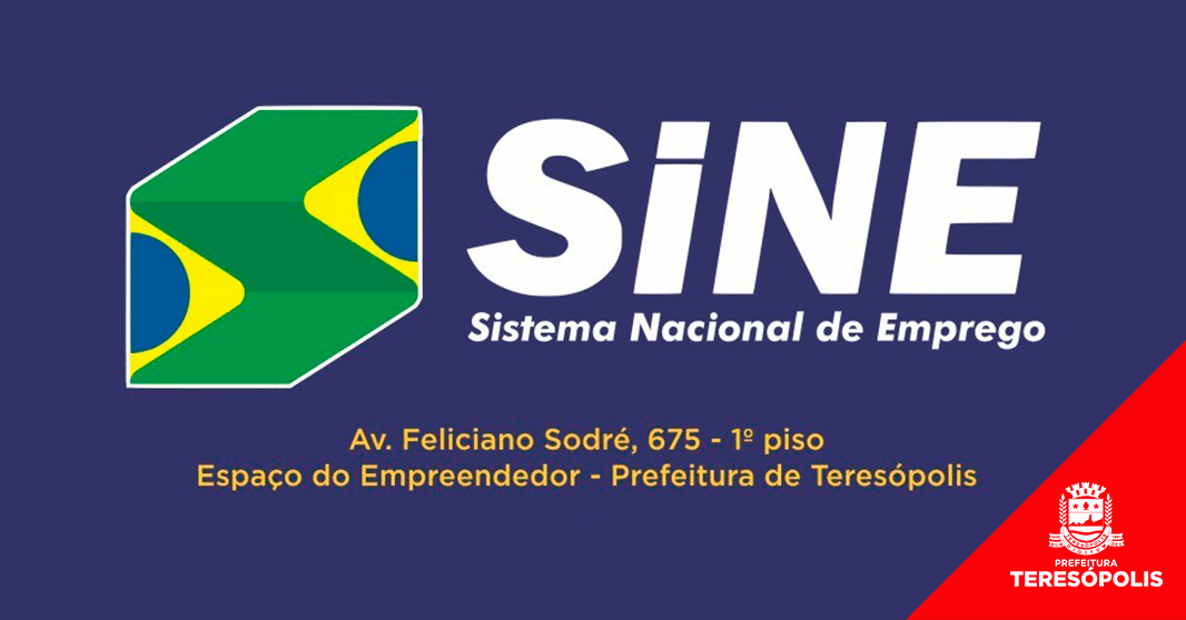 Sine Teresópolis tem 33 vagas de emprego disponíveis