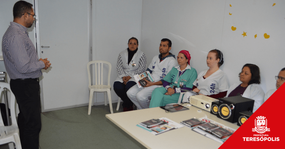 Servidores da UPA de Teresópolis recebem curso de capacitação do Governo do Estado