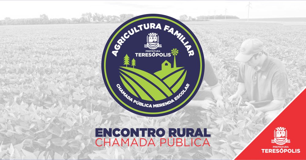 Encontro Rural e Chamada Pública para compra de produtos da agricultura familiar para a merenda escolar acontecem nesta quinta, 10, em Bonsucesso