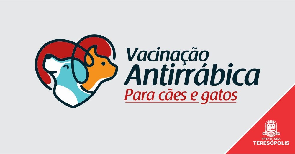 Vacinação de cães e gatos contra raiva animal acontece em 16 bairros em outubro