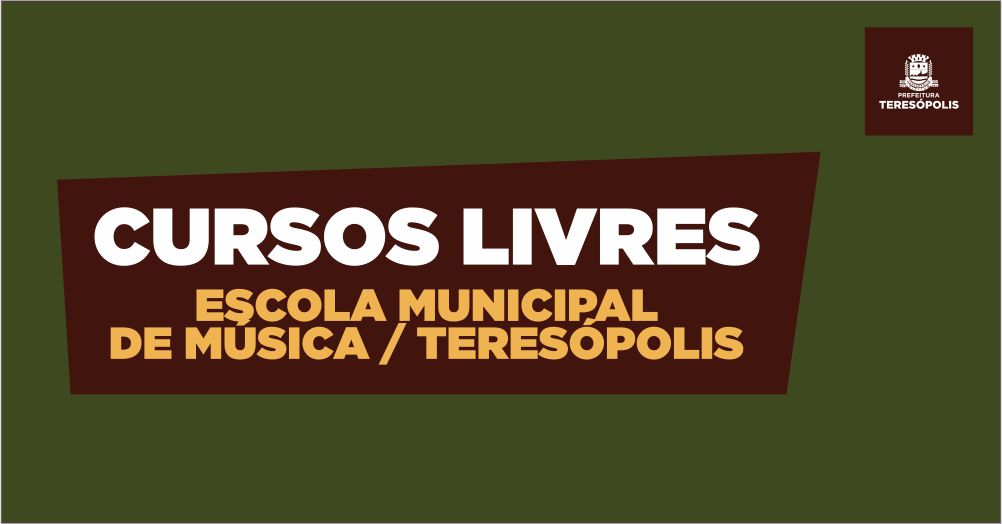 Secretaria de Cultura divulga contemplados para cursos livres da Escola de Música de Teresópolis