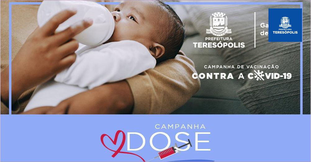 Prefeitura de Teresópolis lança campanha solidária durante a vacinação contra a COVID-19