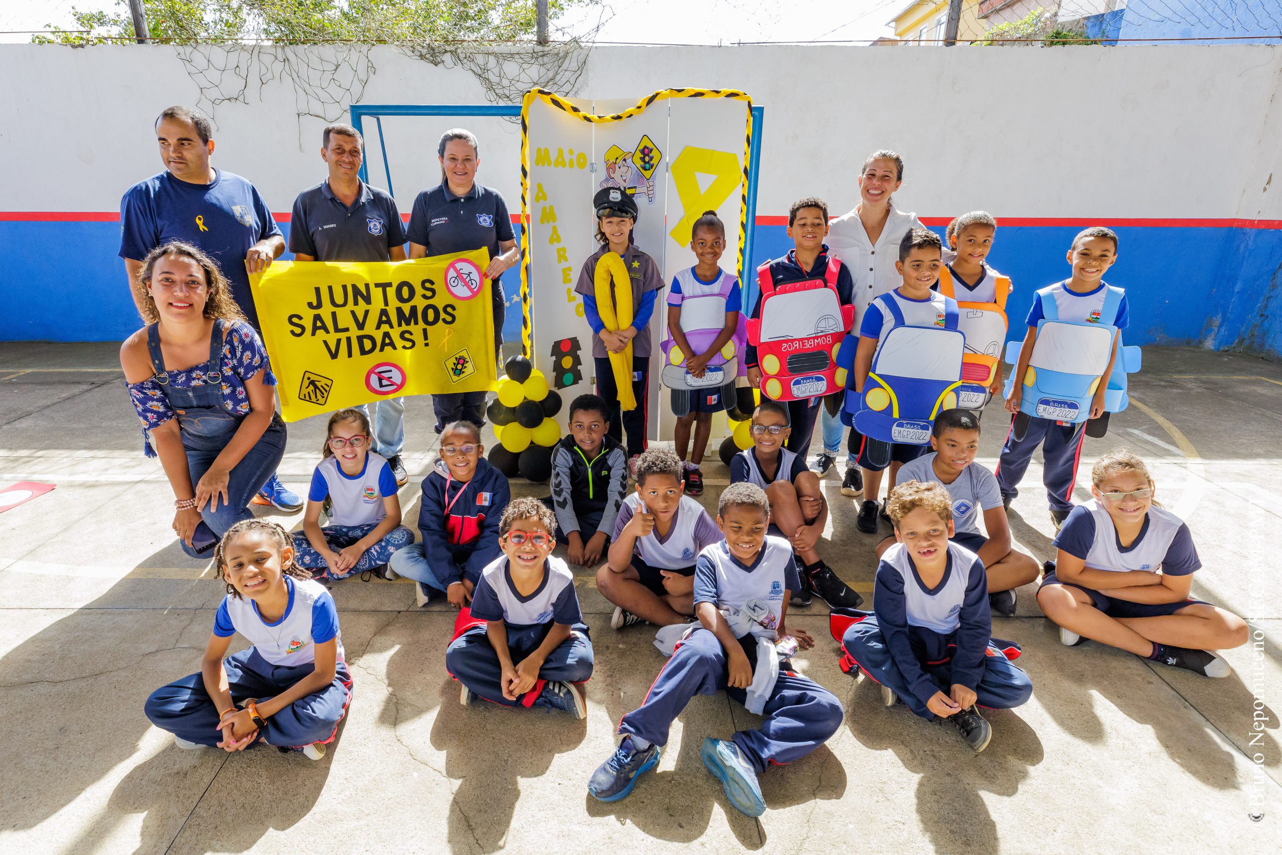 Maio Amarelo: Guarda Civil Municipal intensifica atividades de educação no trânsito nas escolas de Teresópolis