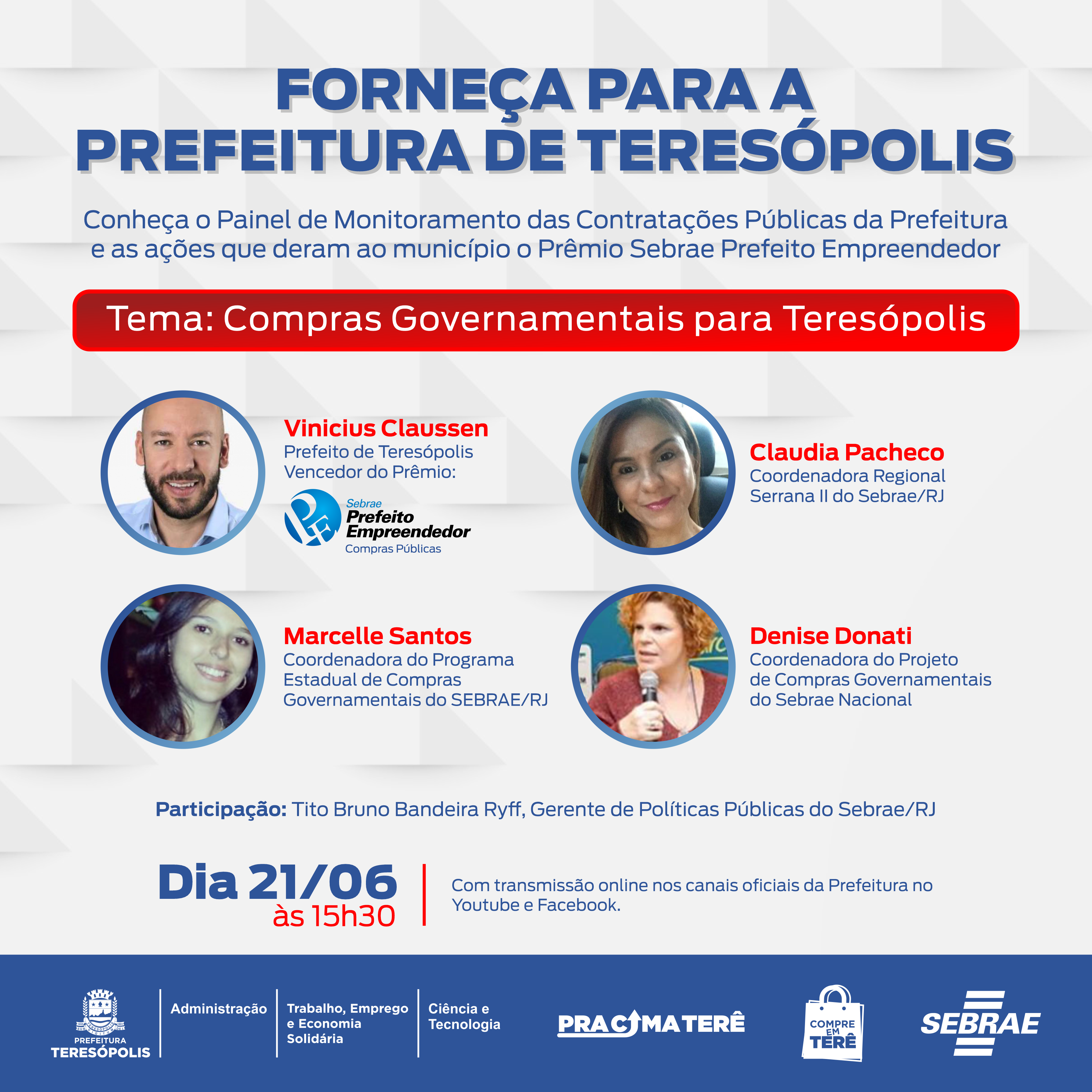 Prefeitura de Teresópolis lança painel para dar mais transparência às contratações públicas
