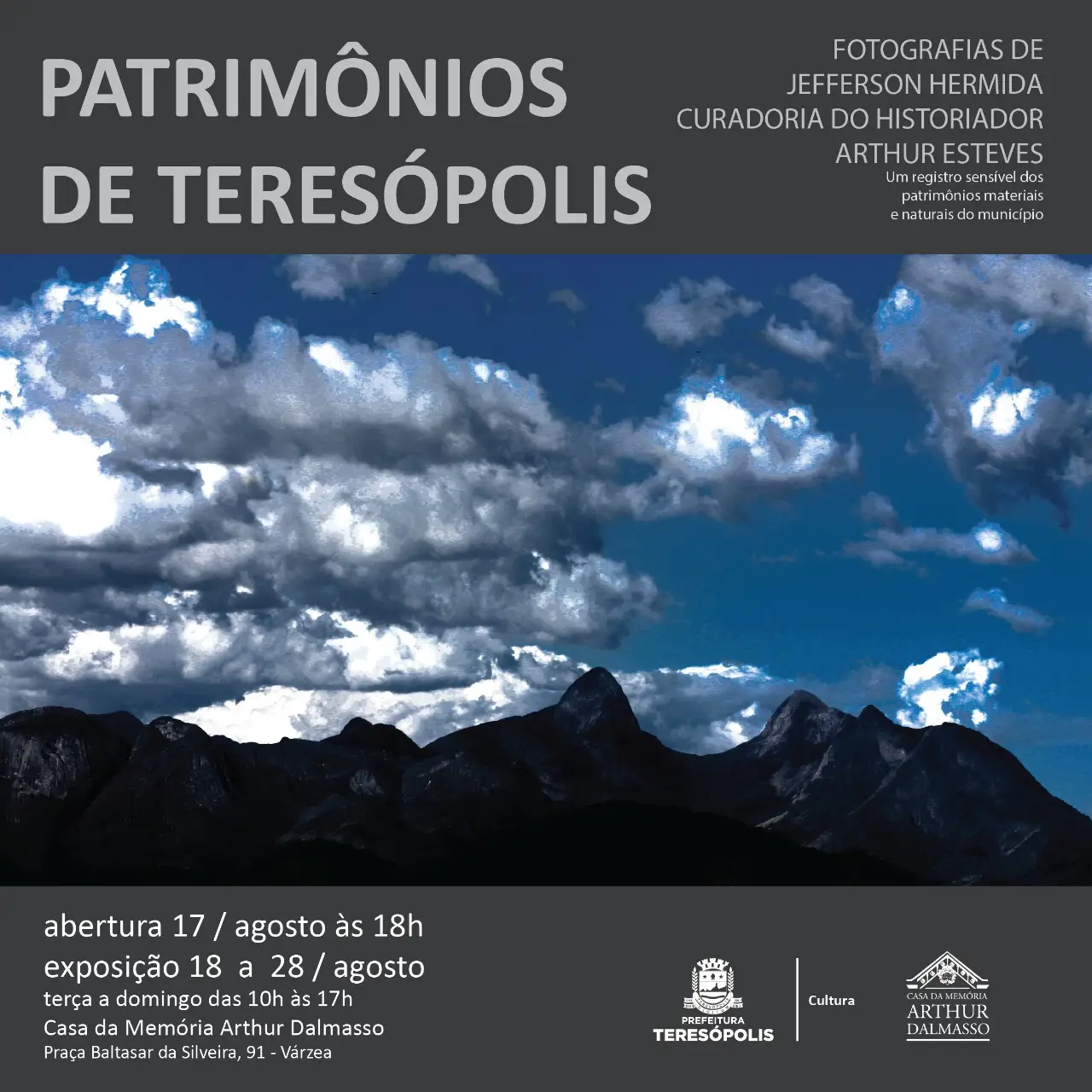 'Patrimônios de Teresópolis': mostra de fotografias registra as belezas naturais e materiais do município