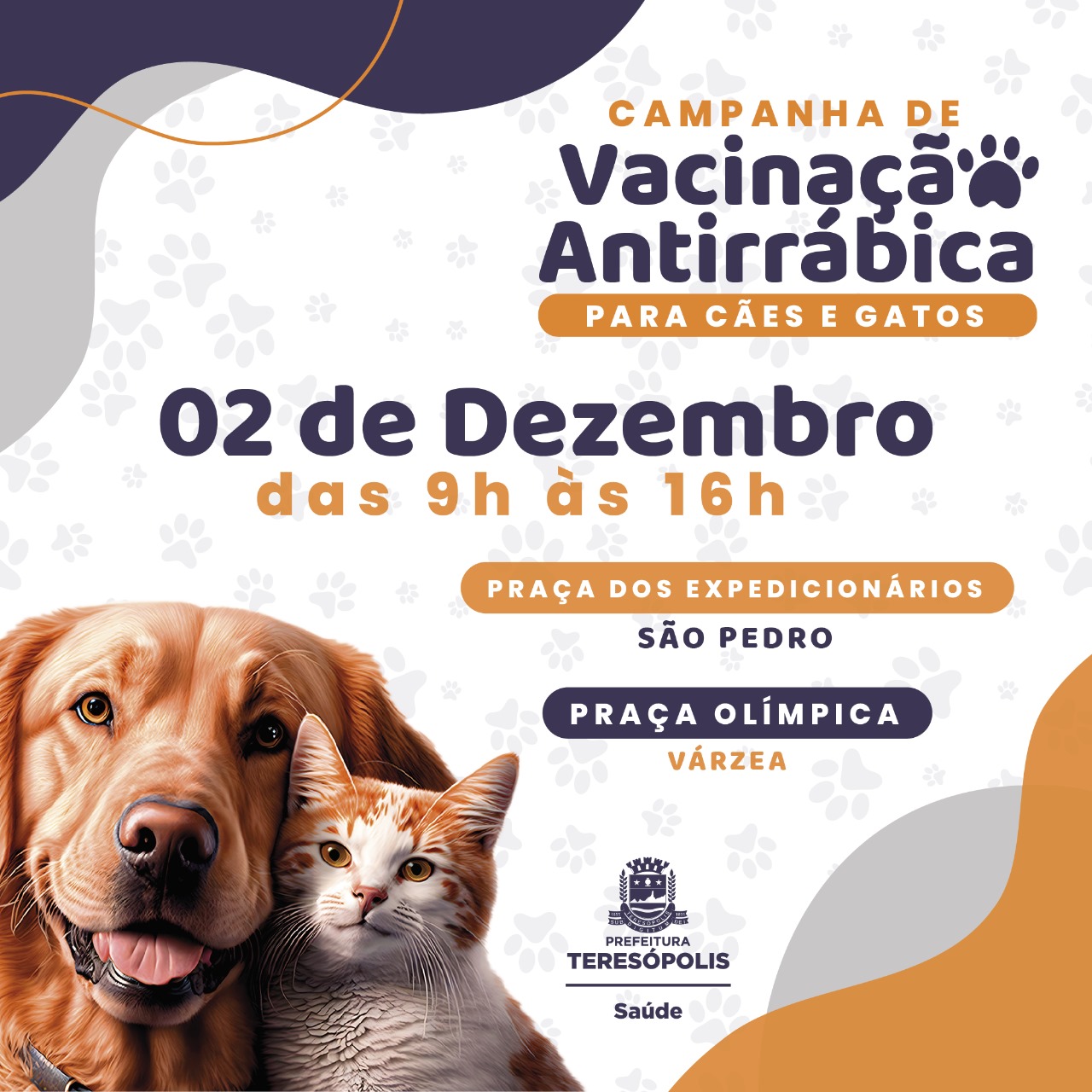 Campanha de vacinação animal antirrábica 2023