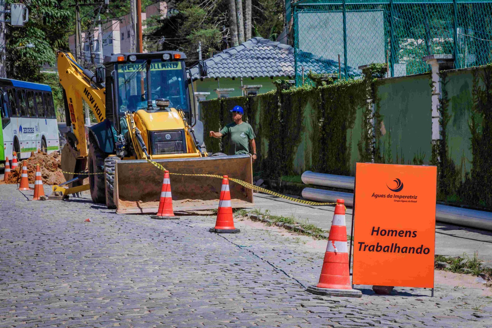 Saneamento para Todos: começam as obras de extensão de rede de água no bairro Pimenteiras, em Teresópolis