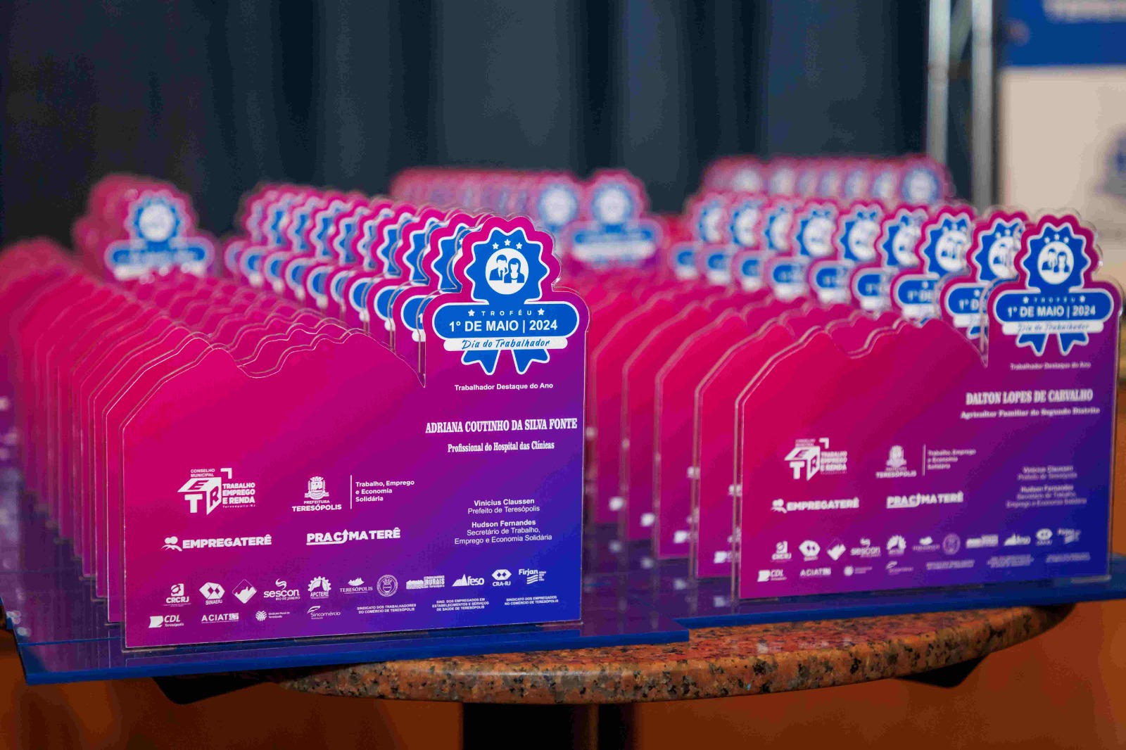 Troféu 1º de Maio Trabalhador do Ano valoriza os profissionais de várias categorias em Teresópolis