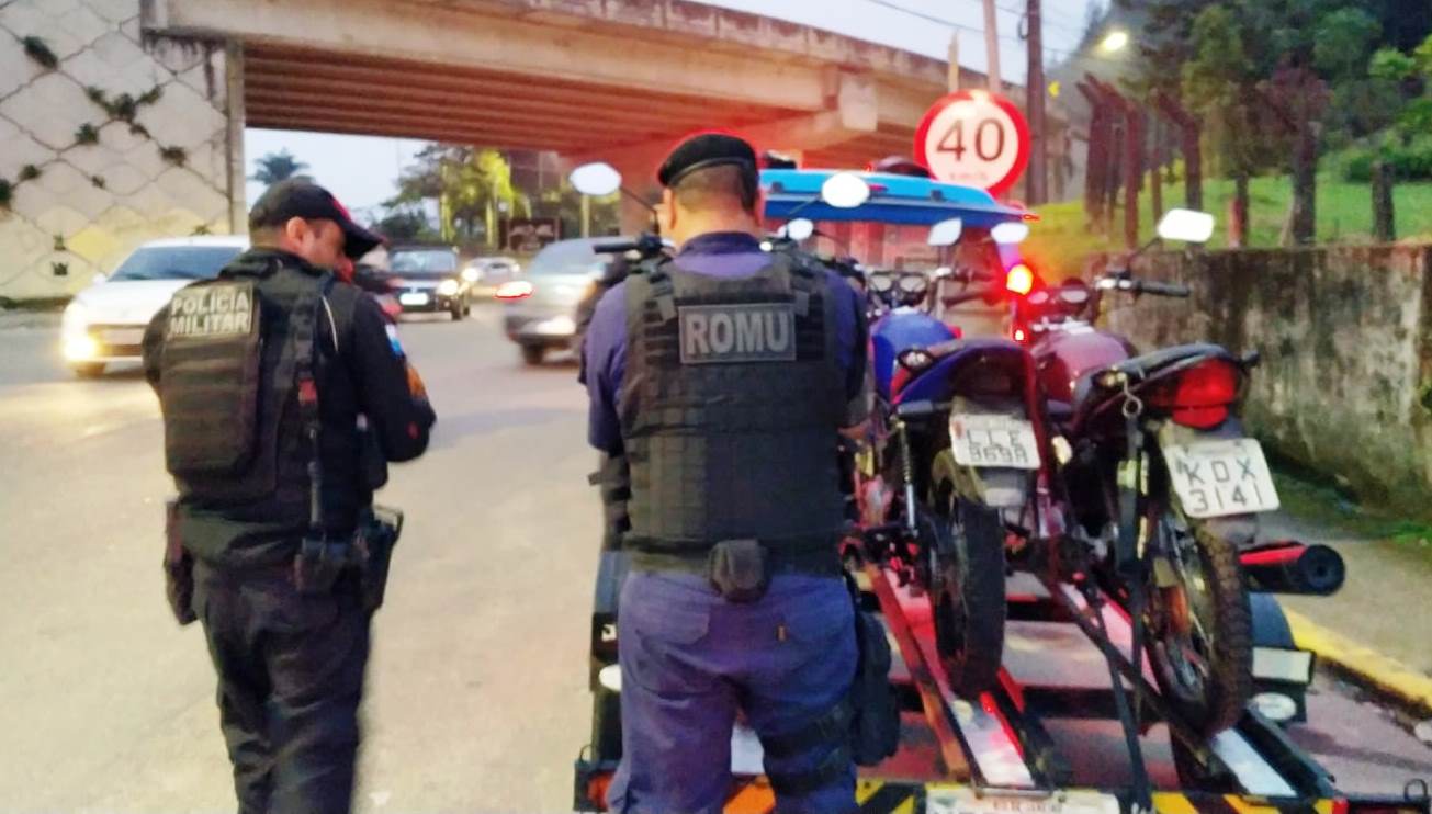 Prefeitura de Teresópolis, por meio da GCM, e Polícia Militar realizam Operação e 16 motos irregulares são apreendidas