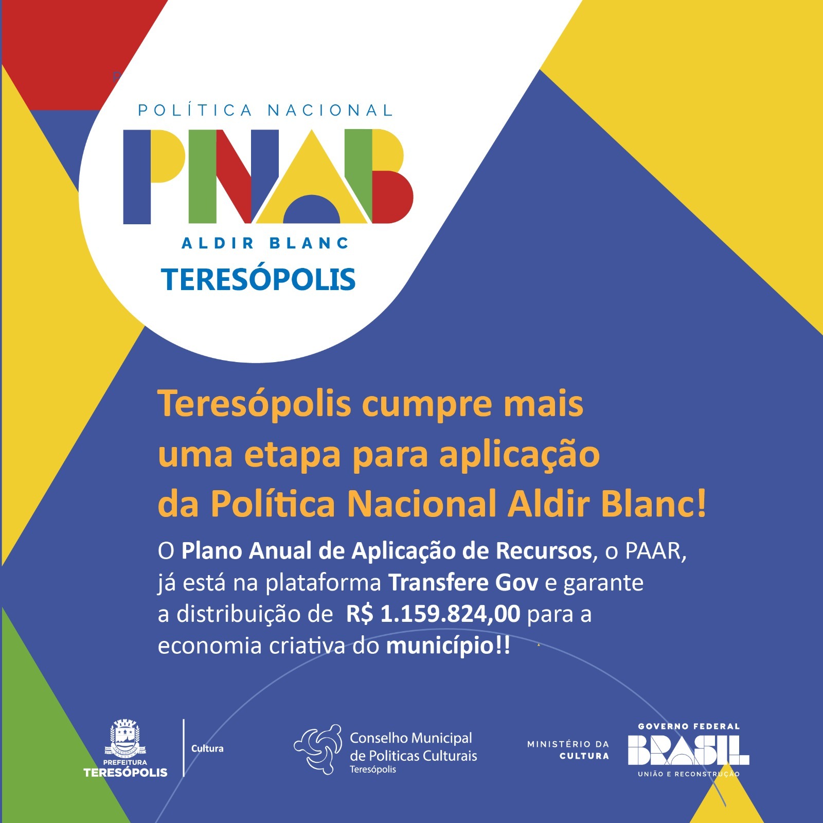 Teresópolis cumpre mais uma etapa para a aplicação da Política Nacional Aldir Blanc