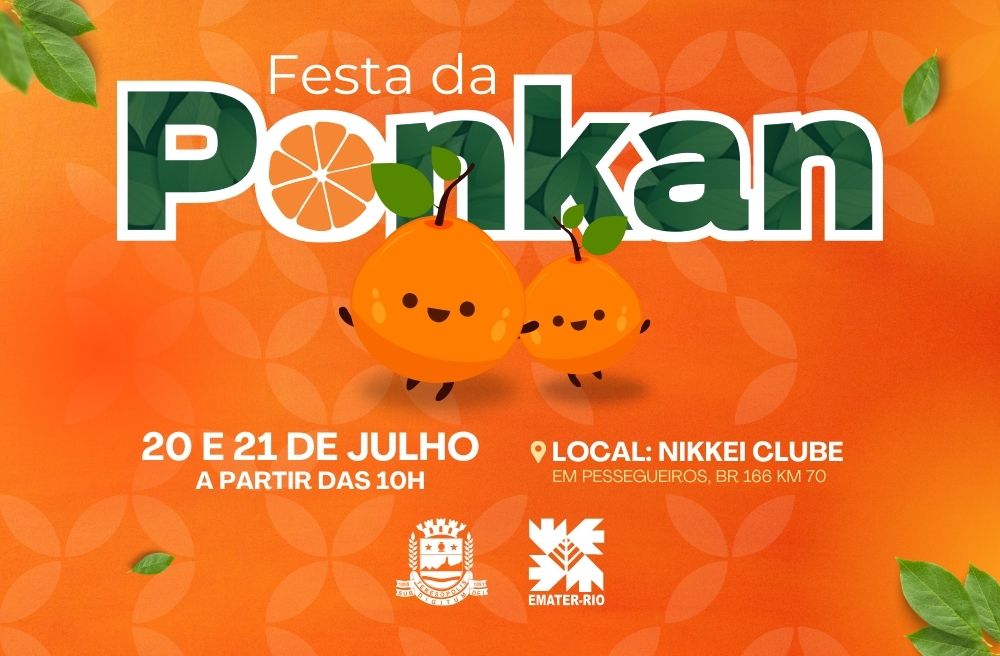 Prefeitura de Teresópolis promove Festa da Ponkan neste final de semana