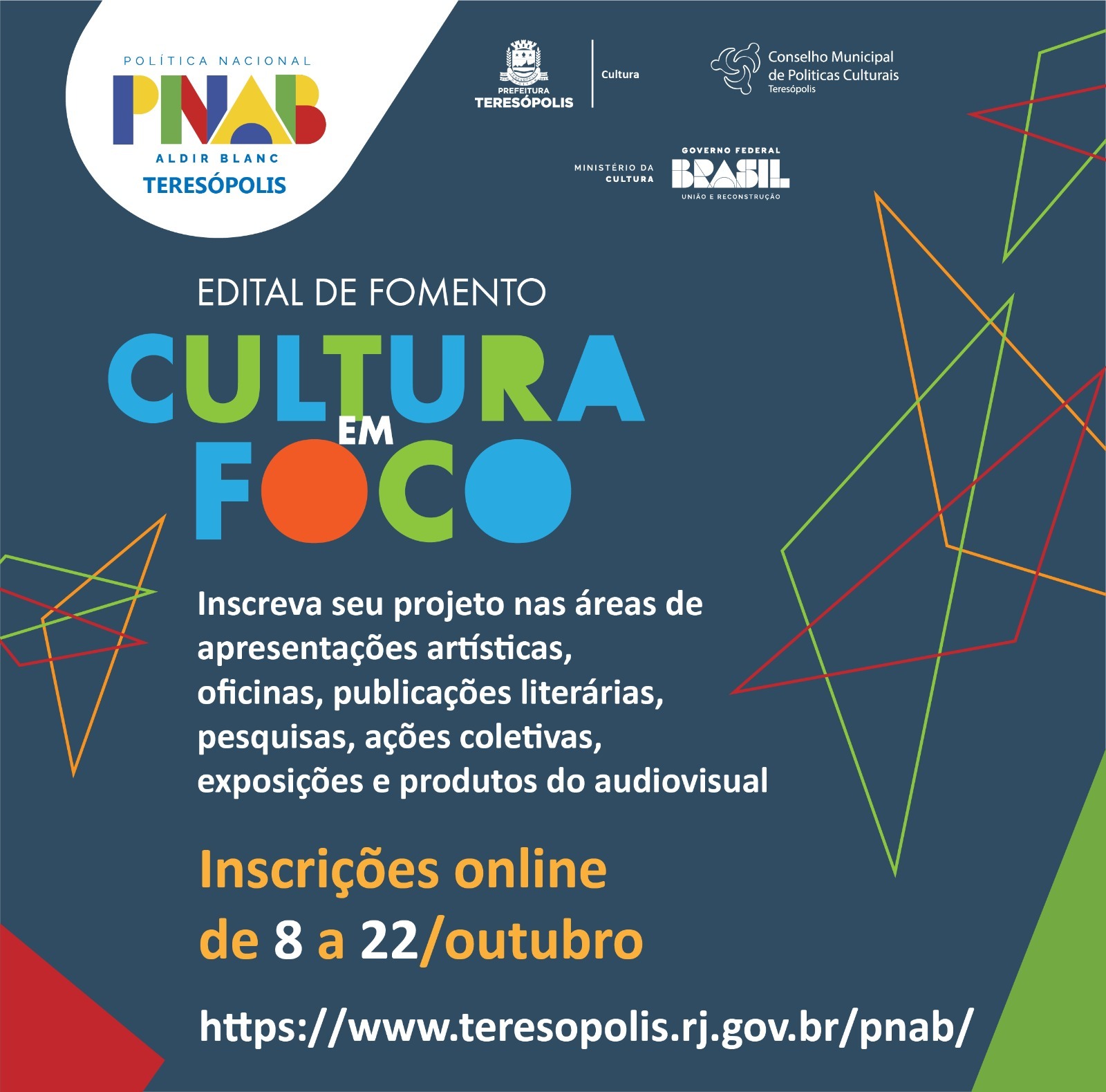 Cultura em Foco na PNAB: Teresópolis lança edital para selecionar propostas artístico-culturais para 2025