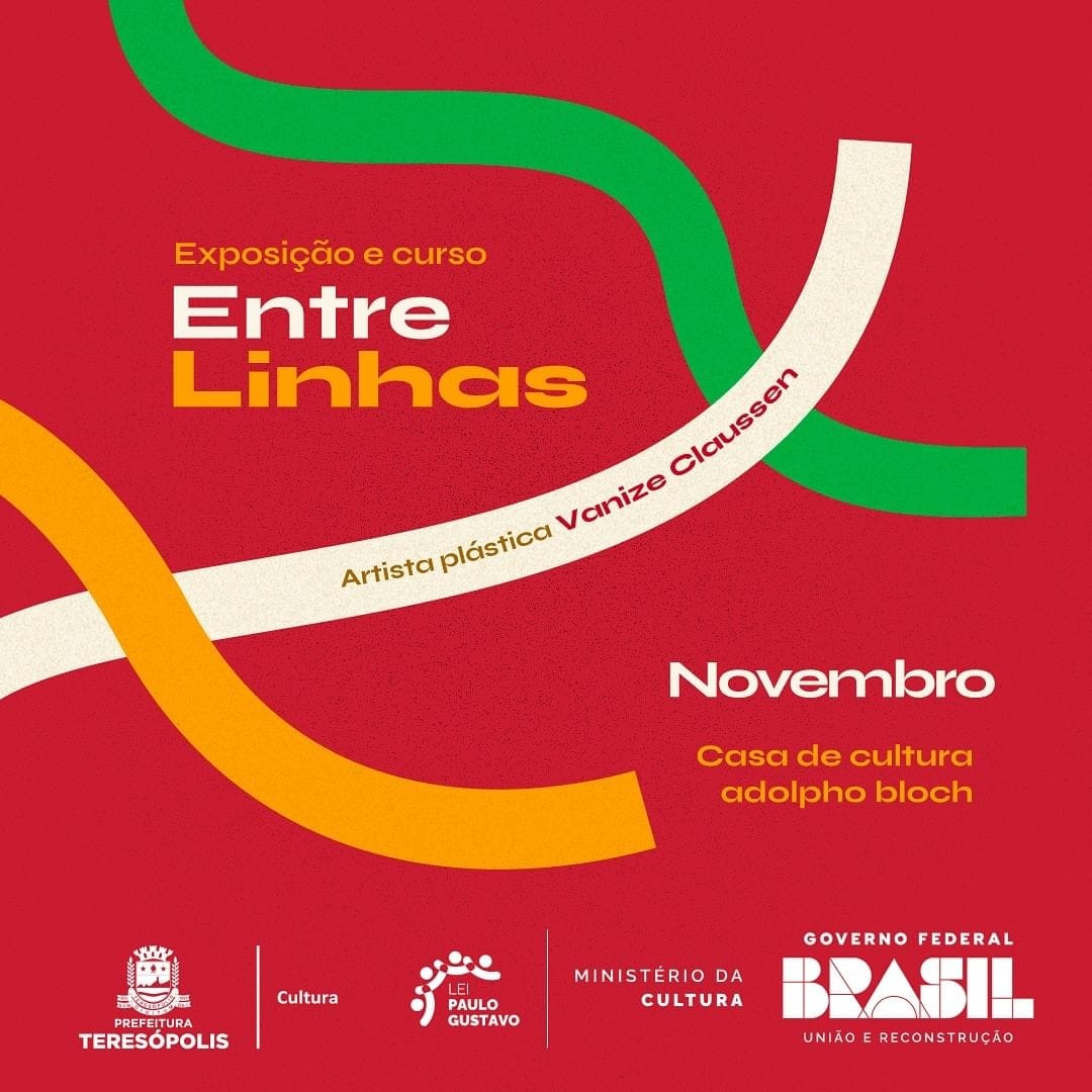 Cultura em Movimento: Casa de Cultura Adolpho Bloch recebe a exposição Entre Linhas