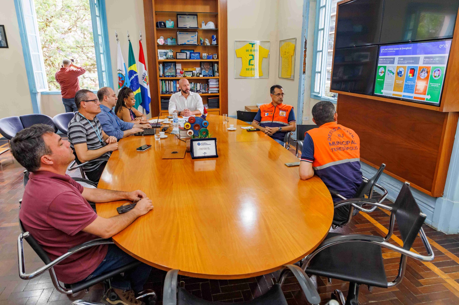 Prefeitura de Teresópolis recebe o Plano Verão da Enel