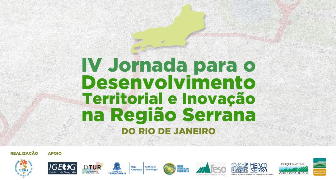 Teresópolis sedia IV Jornada para o Desenvolvimento Territorial e Inovação da UERJ, na próxima semana
