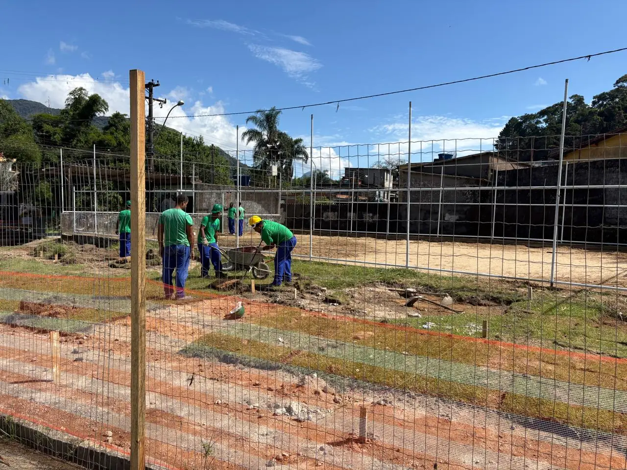 Em ritmo acelerado: Obras de revitalização da Praça Ilha do Caxangá, no Caxangá, estão a topo vapor