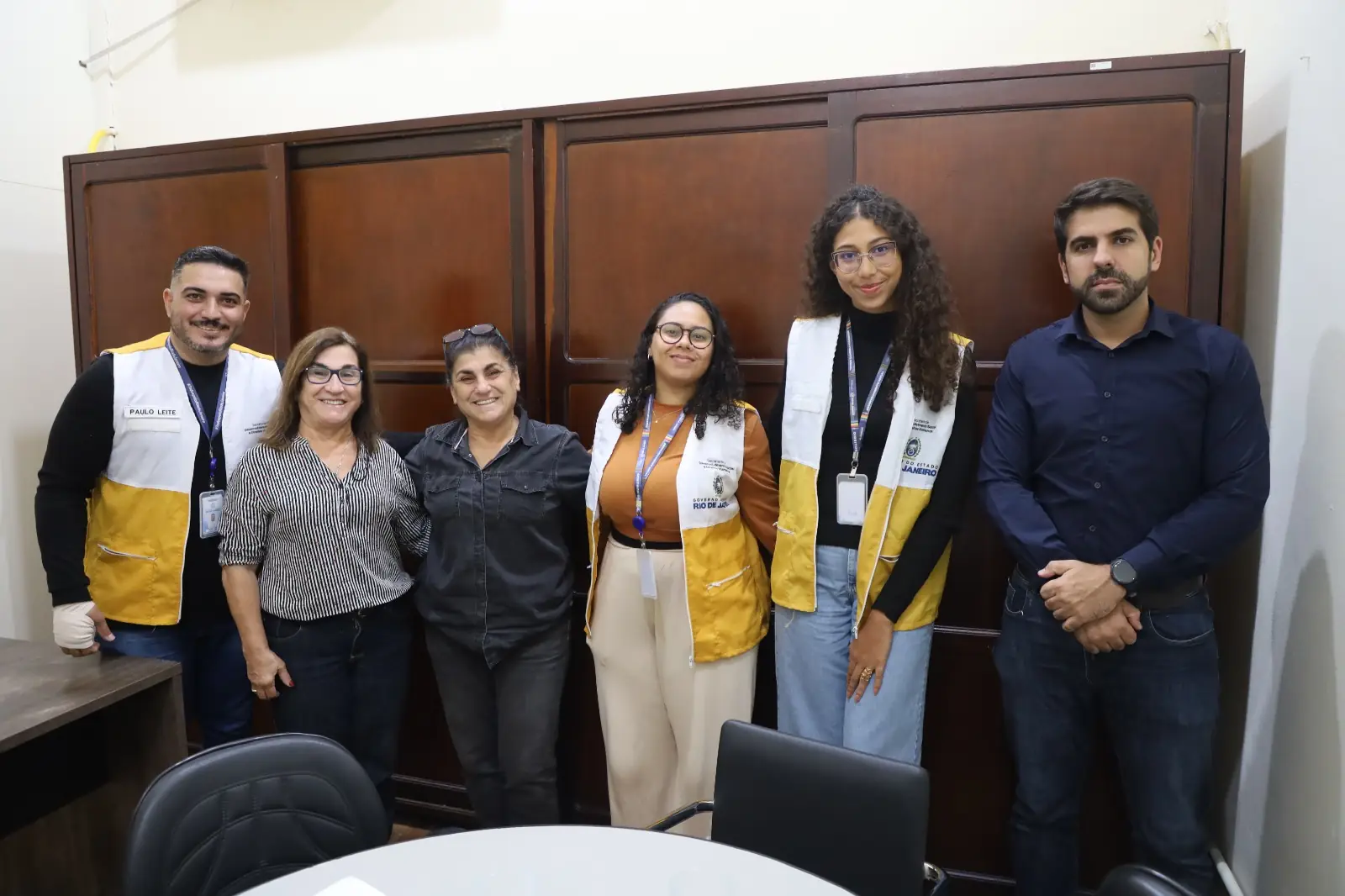 Assistência Social realiza reunião com o Governo do Estado para a solicitação de donativos para as vítimas das chuvas de 05 de abril. 