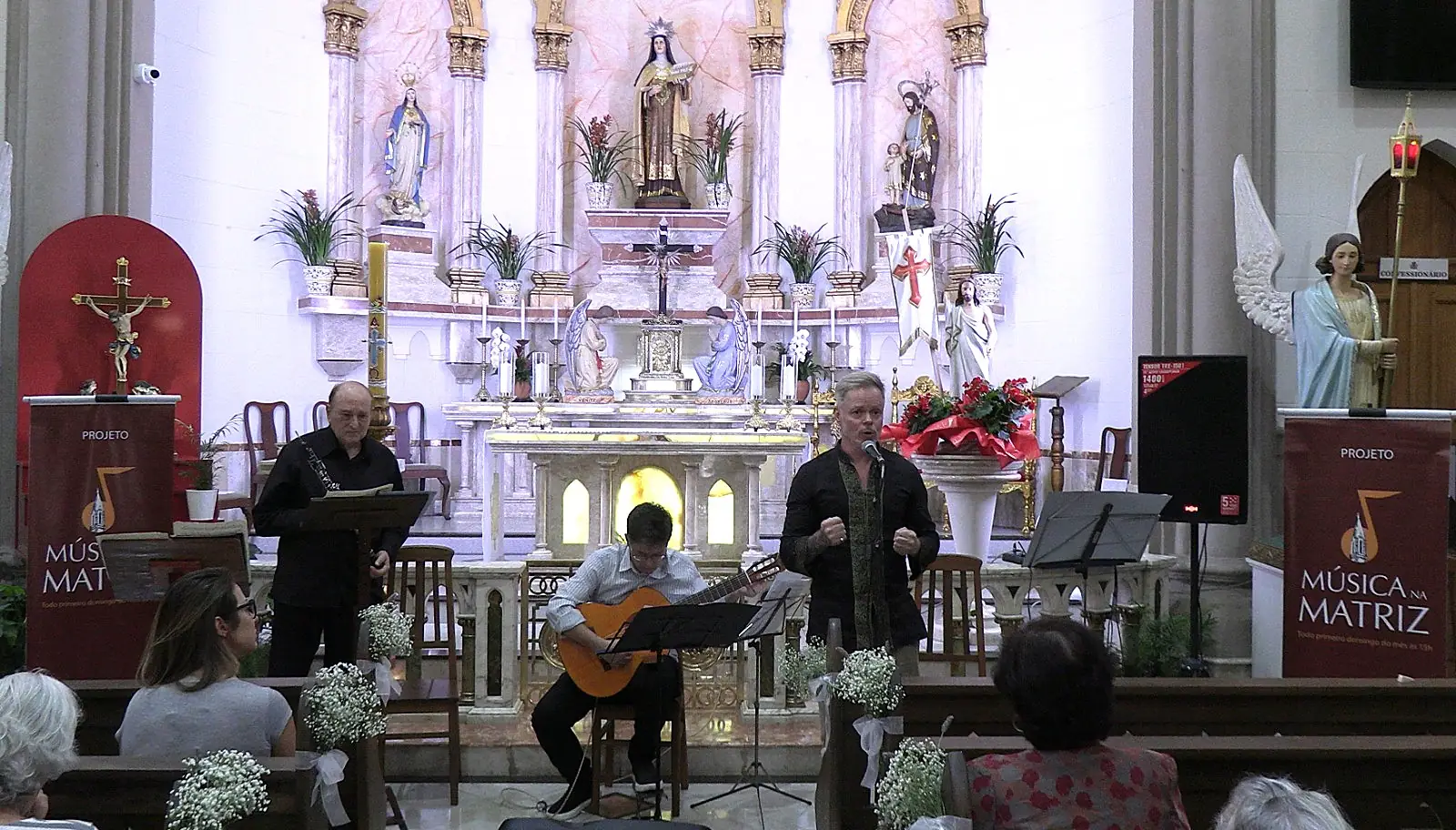 Concerto do 'Música na Matriz' presta homenagem ao músico Franklin Cardoso, em Teresópolis