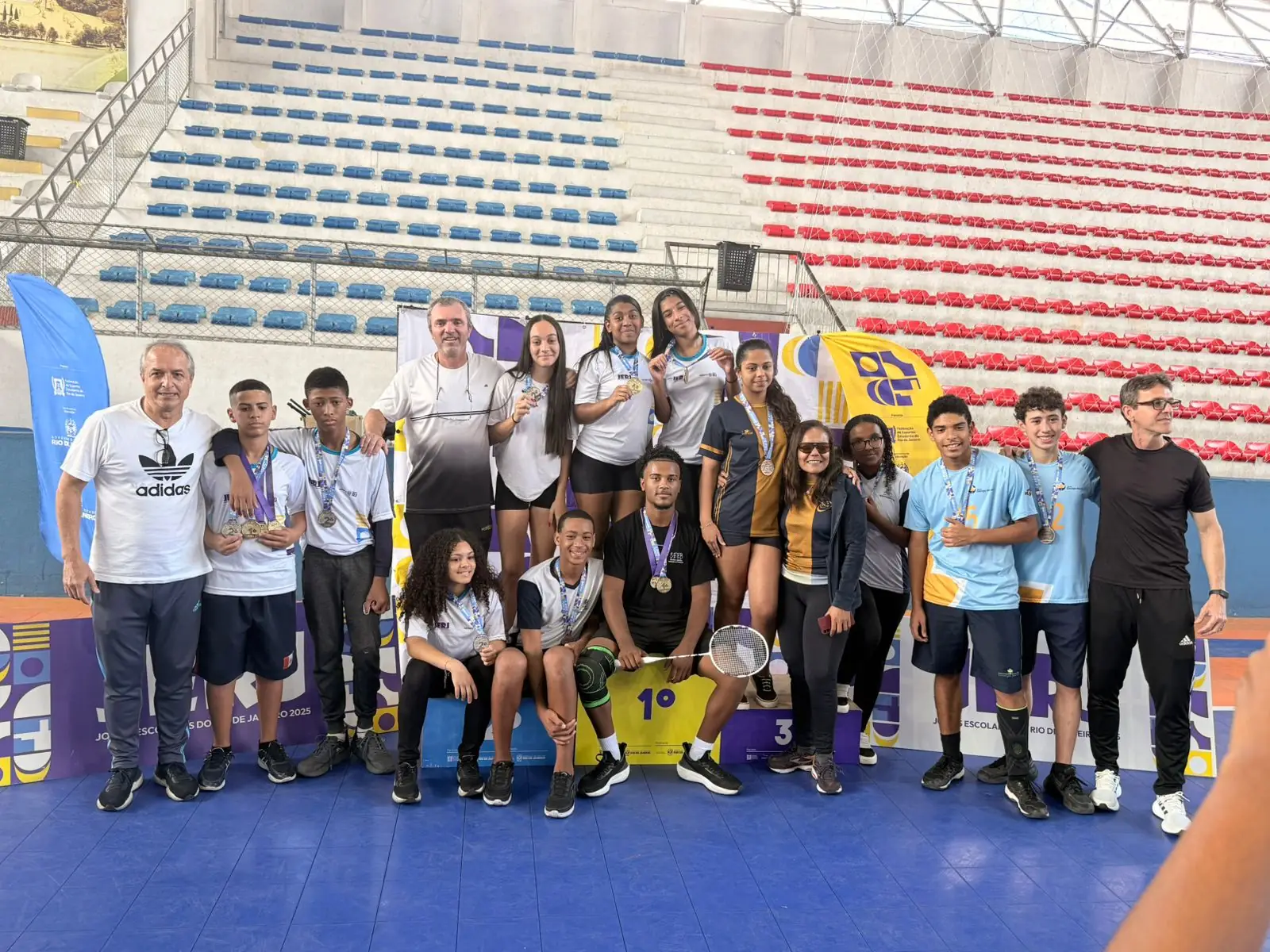 JERJ 2025: GEO Rose Dalmaso é destaque na Etapa Regional de Badminton