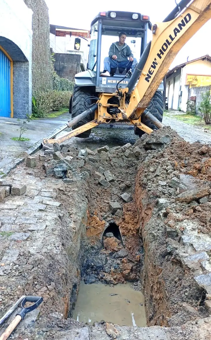 Prefeitura de Teresópolis faz reparos no sistema de drenagem pluvial urbana