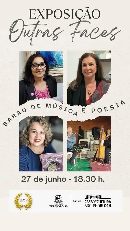 Casa de Cultura de Teresópolis recebe a exposição Outras Faces