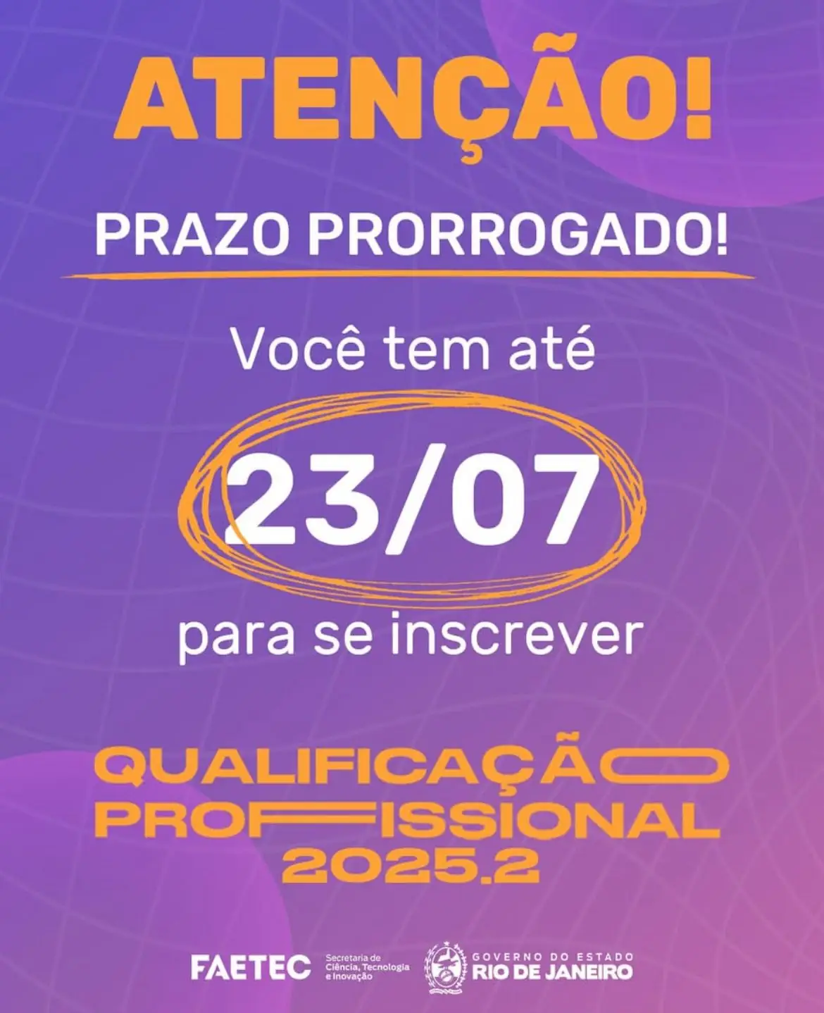 Faetec Teresópolis prorroga até dia 23 as inscrições online para cursos gratuitos