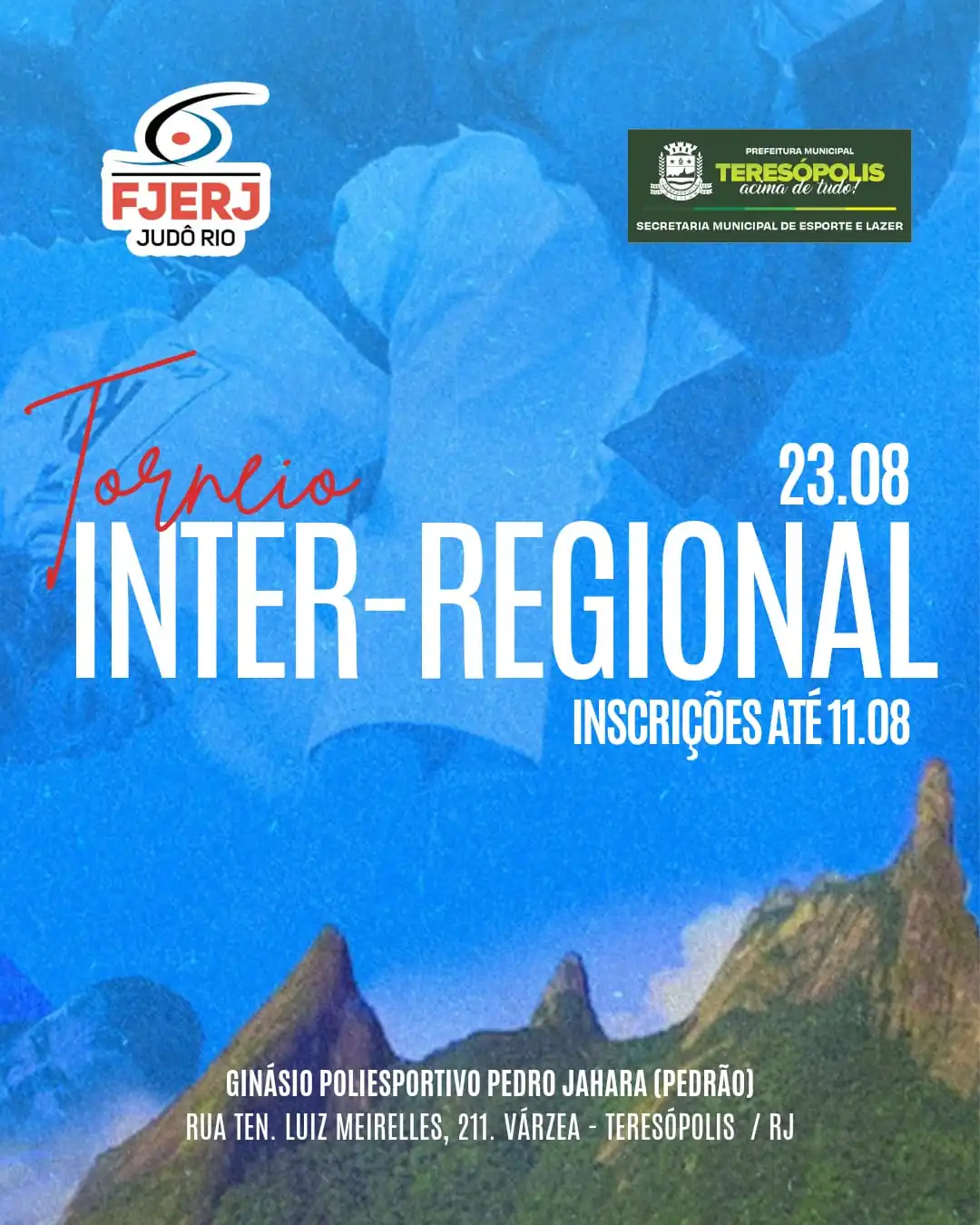 Teresópolis sedia Torneio Inter-Regional de Judô, etapa do Circuito Estadual 2025