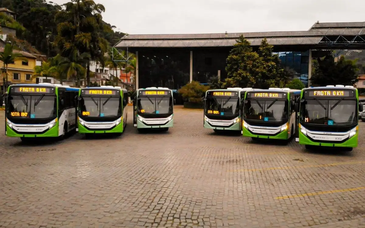 Teresópolis (RJ) recebe mais sete veículos novos para qualificar o transporte público