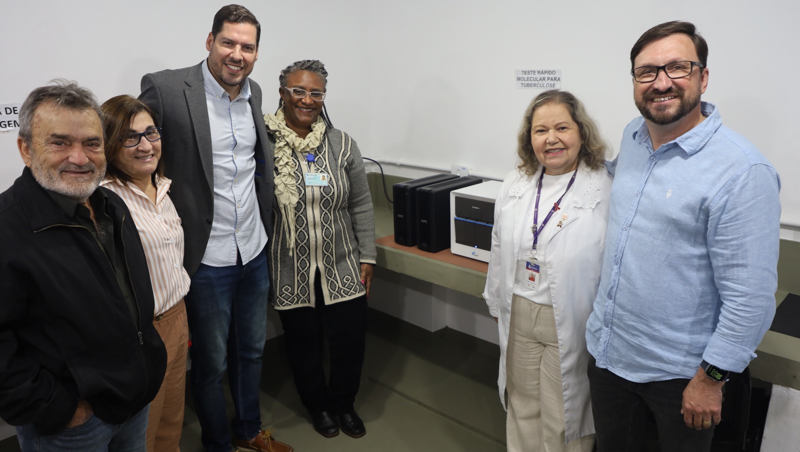 Secretaria Municipal de Saúde inaugura laboratório de diagnóstico de tuberculose
