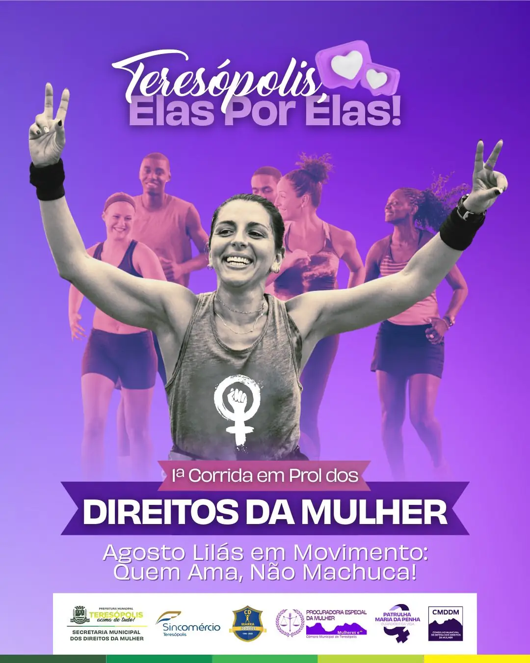 Agosto Lilás em Movimento: Quem ama, não machuca!
