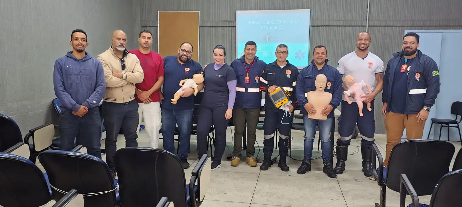 Secretaria Municipal de Saúde promove capacitação especial para socorristas do SAMU 