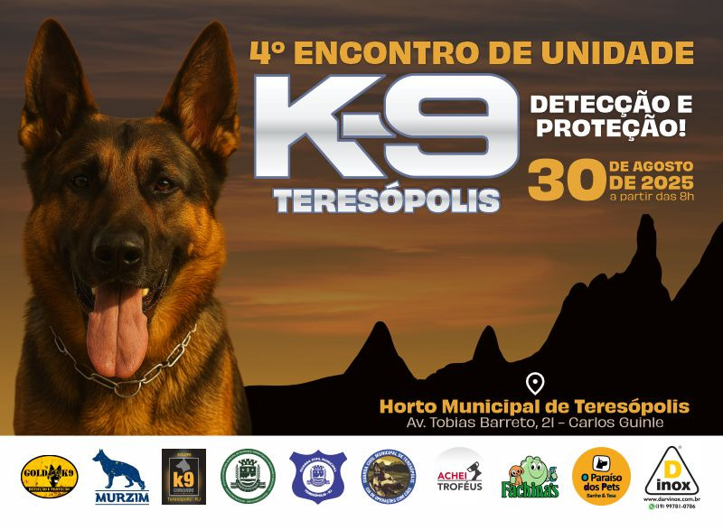 Encontro  de Unidades K-9, Spinning Lilás, Trilha com Elas, Domingo no Parque e Cultura nos Bairros em Teresópolis