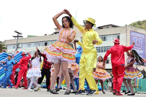 Explosão do Maitá em Teresópolis: Apresentação da quadrilha junina de Magé encanta o Domingo no Parque