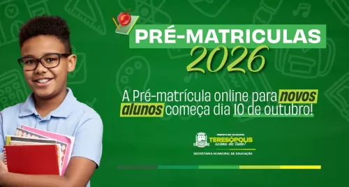 Inscrições online para novos alunos da rede municipal iniciam nesta sexta-feira, 10