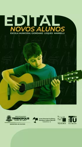 Escola Municipal de Música de Teresópolis abre inscrições para 58 vagas para o ano letivo de 2026