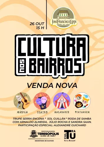 Arte e Lazer em Venda Nova: Projeto da Secretaria de Cultura de Teresópolis Agita a Zona Rural