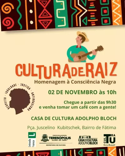 Cultura de Raiz e Feira do Rolo agitam a Casa de Cultura de Teresópolis neste domingo