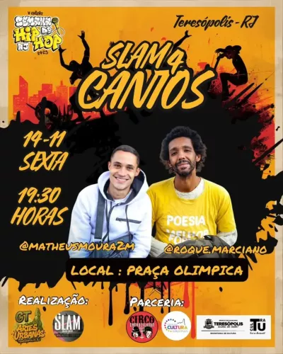 Festival de Hip-Hop movimenta Teresópolis até o próximo domingo, 16 de novembro