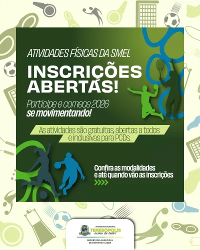 Oportunidade imperdível: SMEL abre inscrições para atividades físicas gratuitas em Teresópolis
