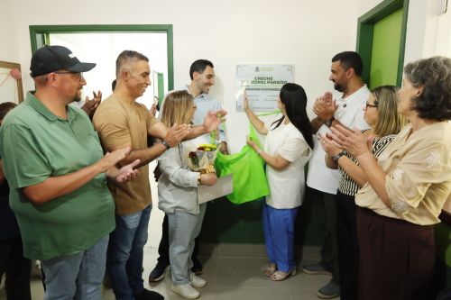 Creche Municipal Paraíso é entregue à comunidade escolar totalmente reformada, ampliada e revitalizada