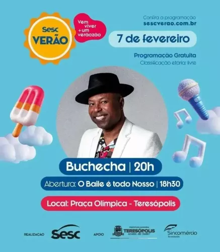 Atrações gratuitas em Teresópolis: shows, natureza e saúde neste fim de semana