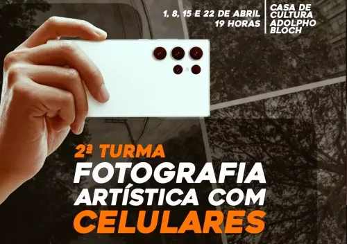 Casa de Cultura de Teresópolis abre inscrições para nova turma de oficina de fotografia com celular