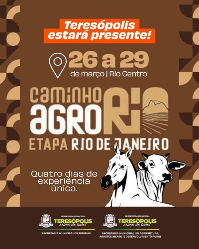 Teresópolis Sólida Sua Posição de Destaque com a Integração de Três Grandes Eventos de Agricultura e Turismo