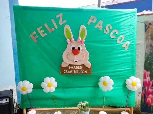 Ação de Páscoa promove integração entre usuários do CRAS Meudon em Teresópolis