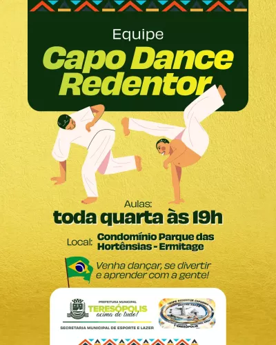 Aulas de Dança de Capoeira no Parque das Hortênsias